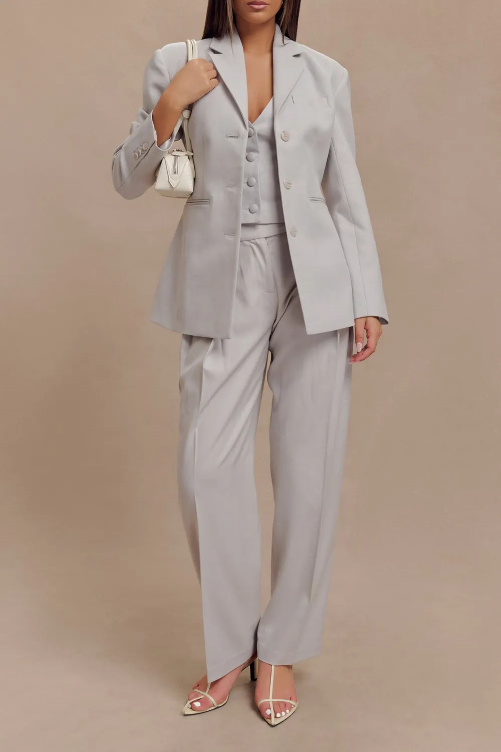 Pleated High Waisted Pants