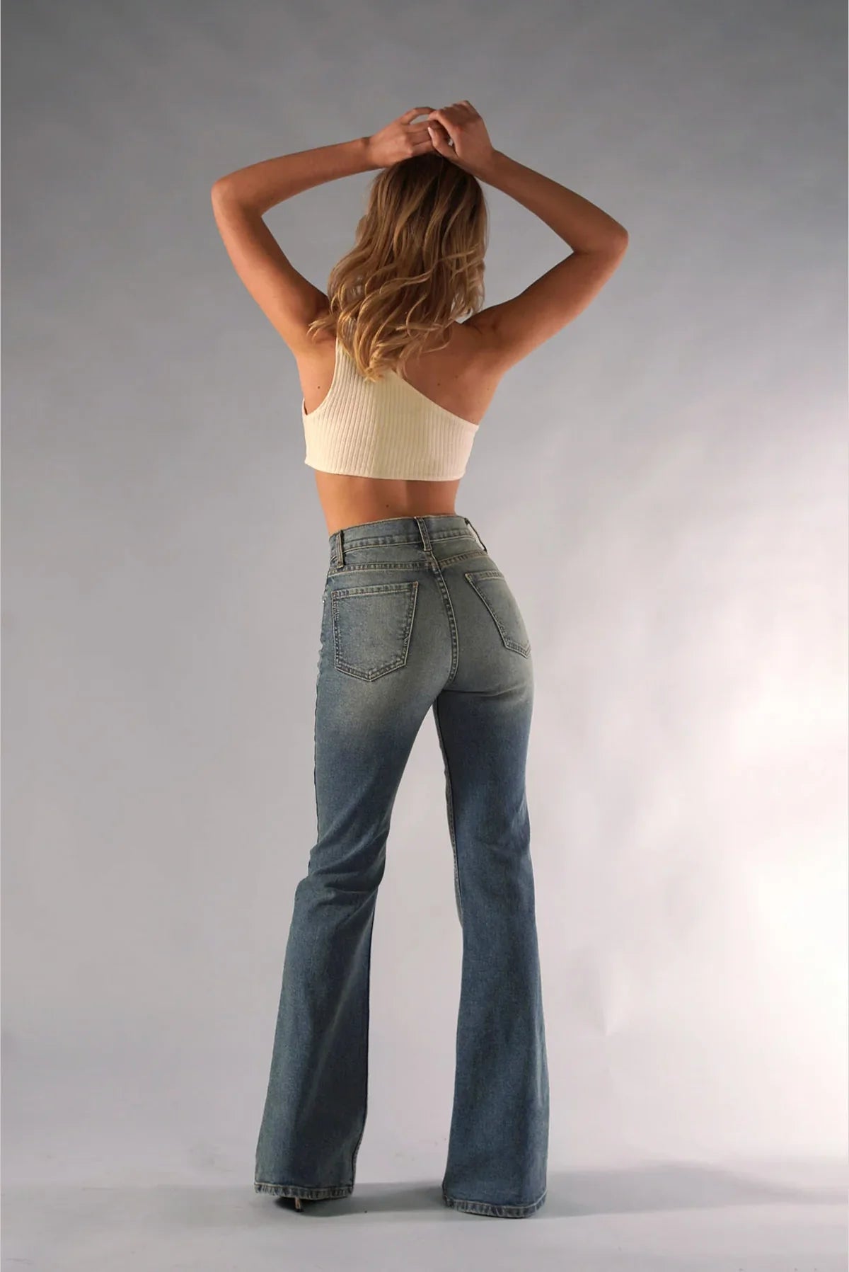 Classic Vogue Flare Jeans