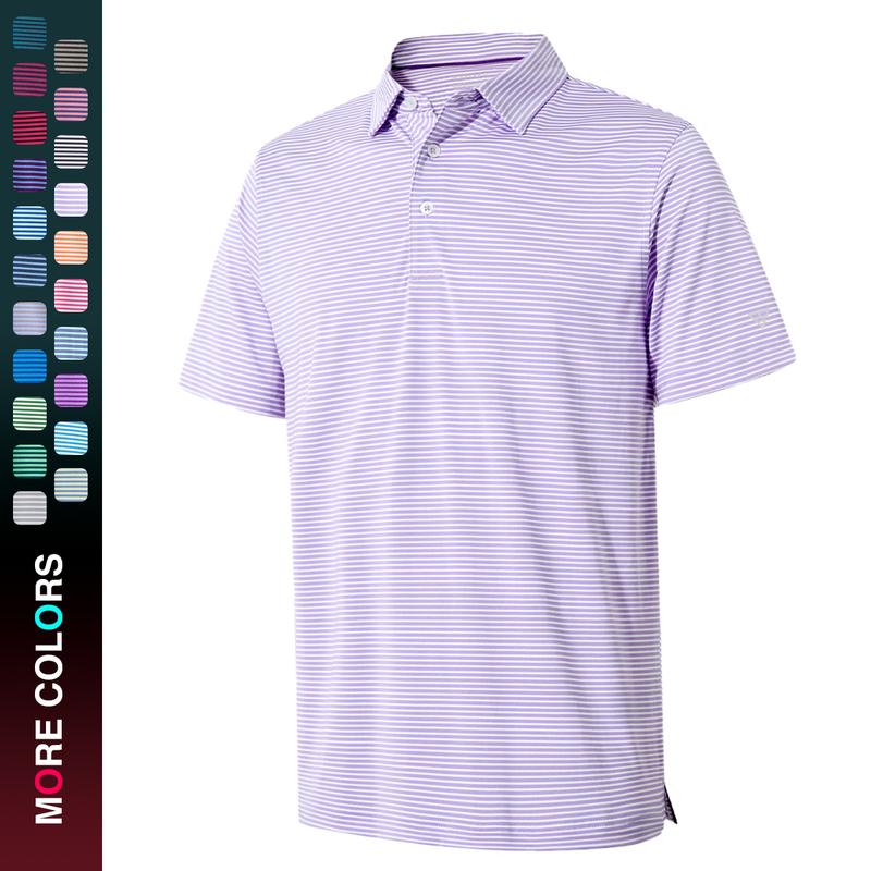 ⛳ Men’s Golf Performance Polo — Quick-Dry Athletic Shirt