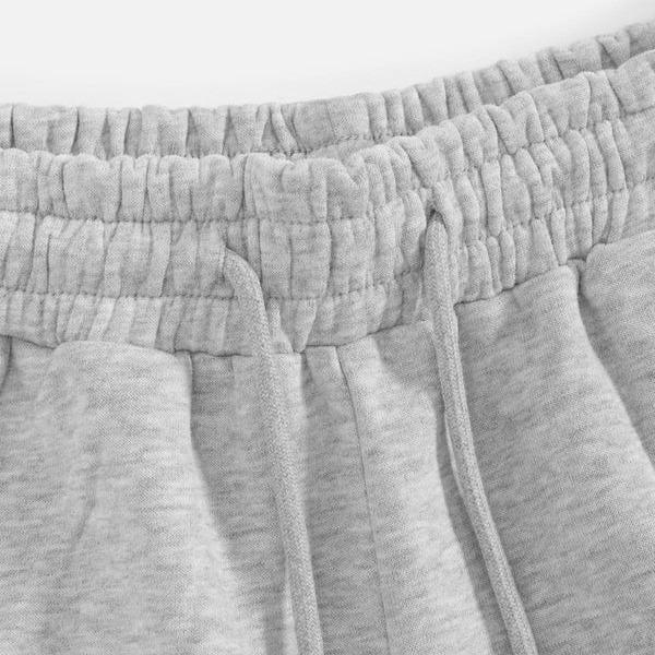 Unisex Embroidery Puppy Baggy Barrel Sweatpants