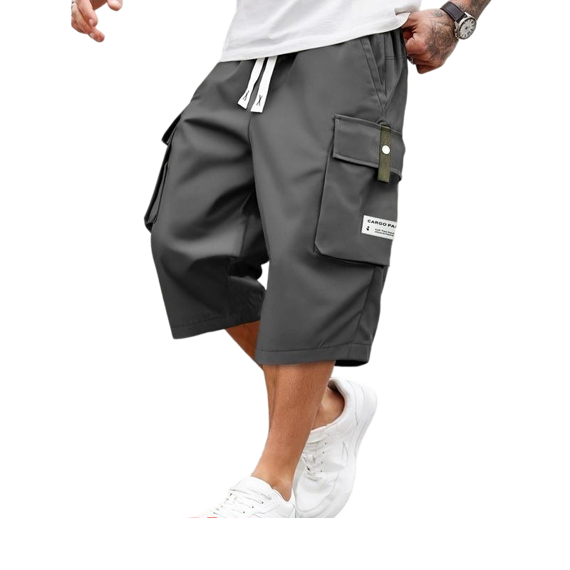 Men'S Plus Size Summer Lightweight Cargo Pants