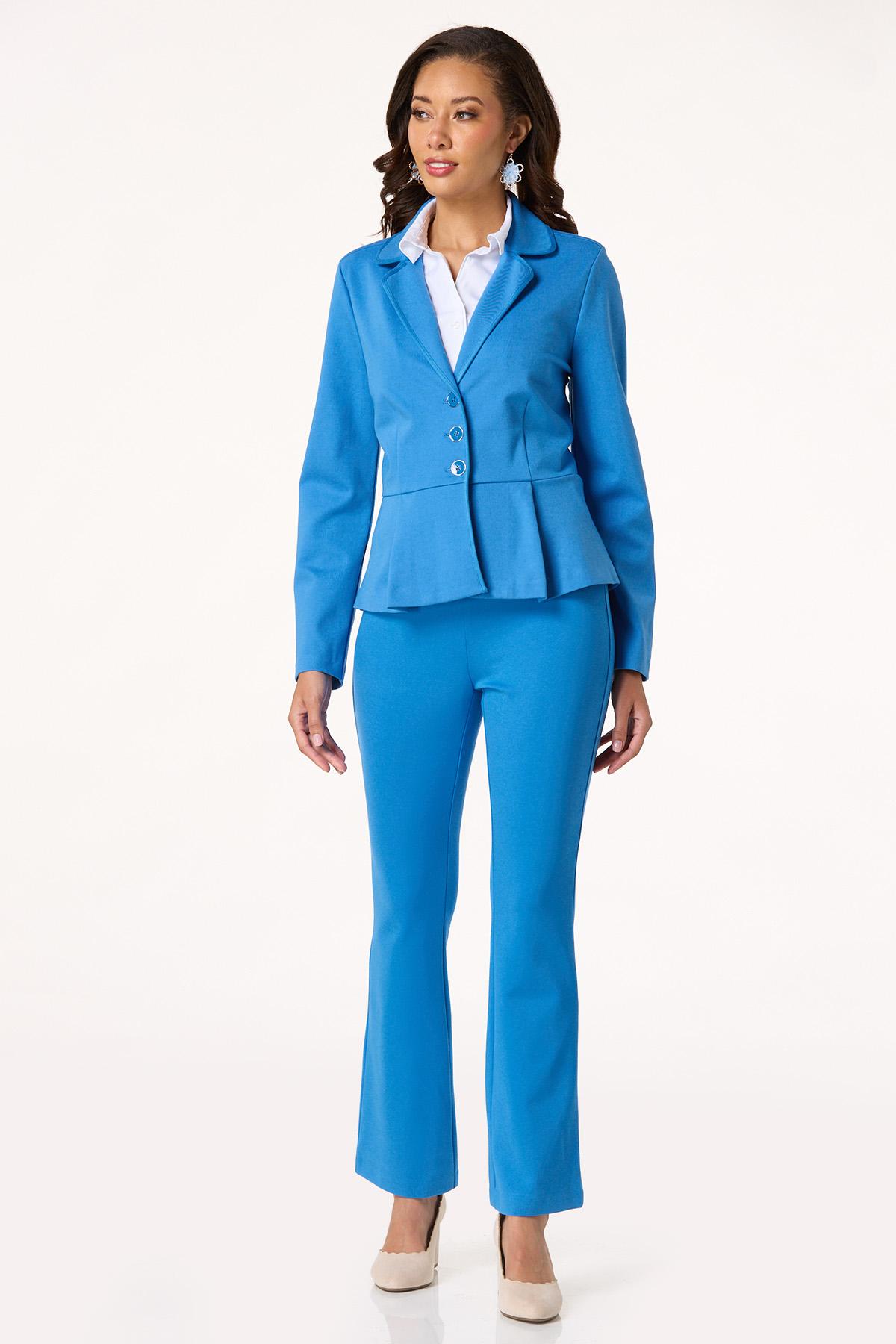 Solid Kick Flare Pants