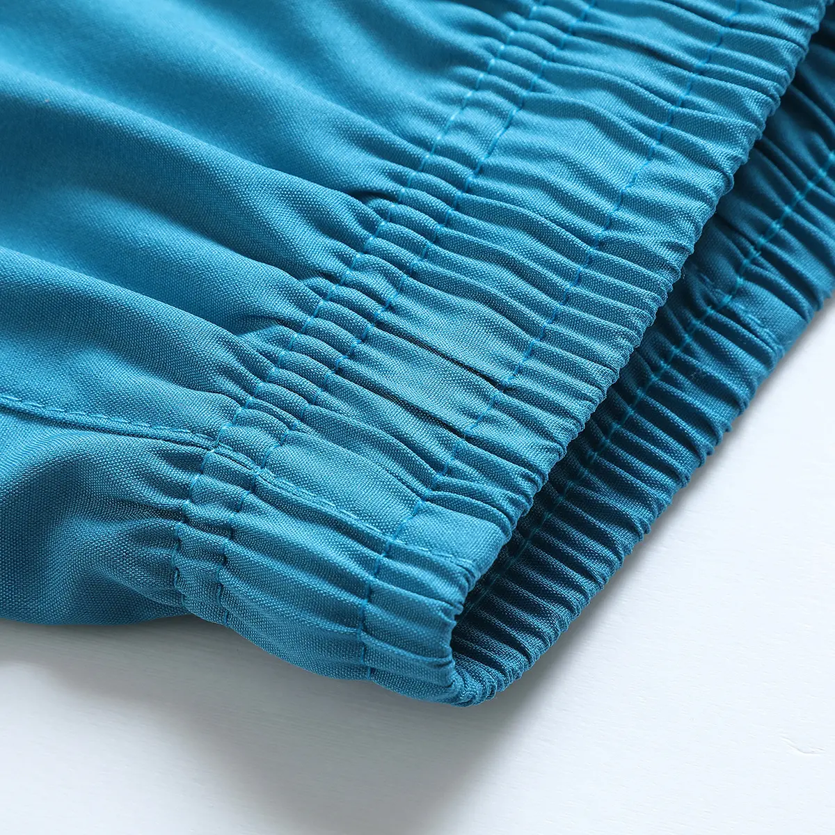 Pack of 3 women’s casual athletic pants, faux two-piece design, solid color, with inner lining, elastic drawstring waistband