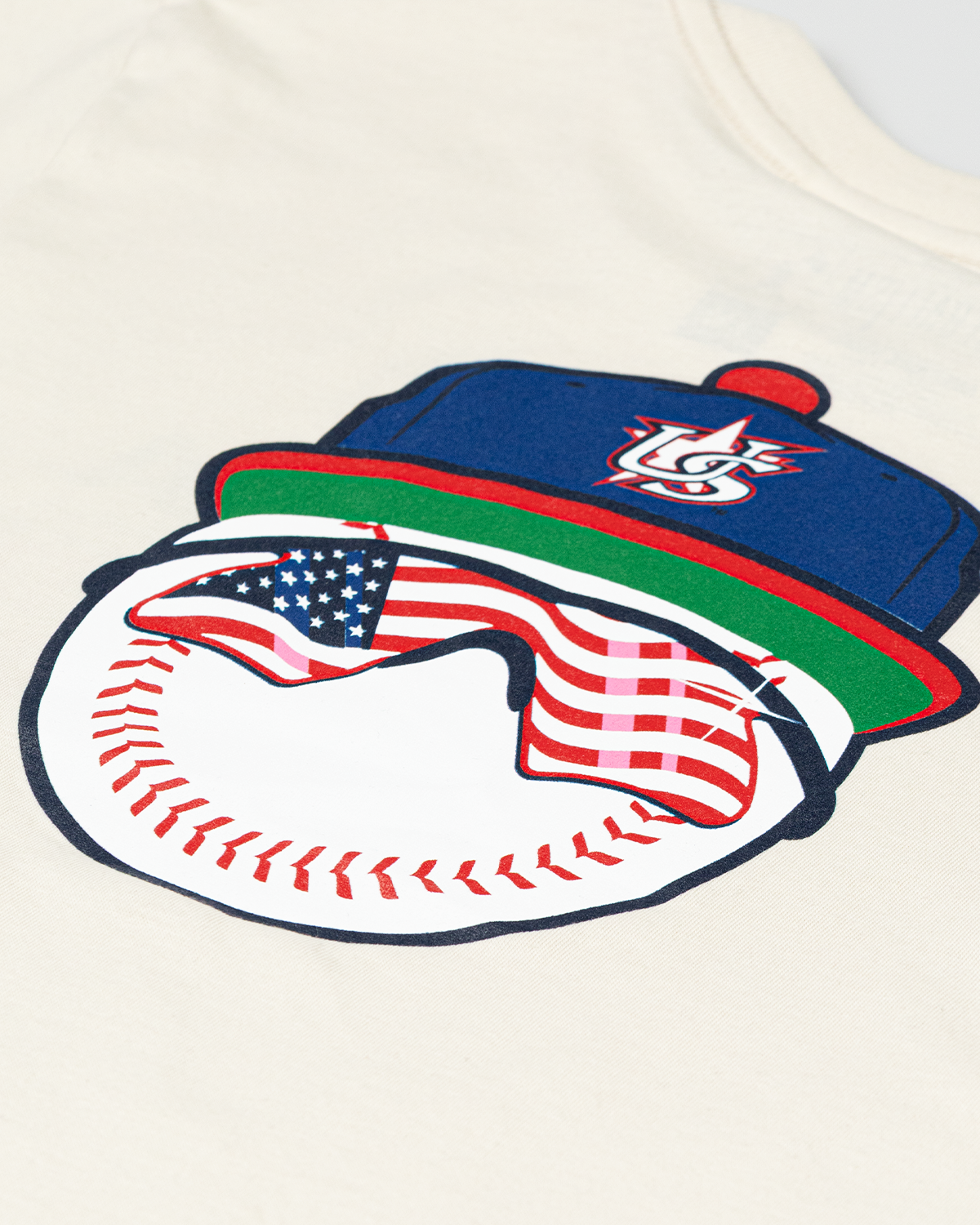 Yuvi Happy Place Youth T-Shirt - Baseballism x USA Baseball