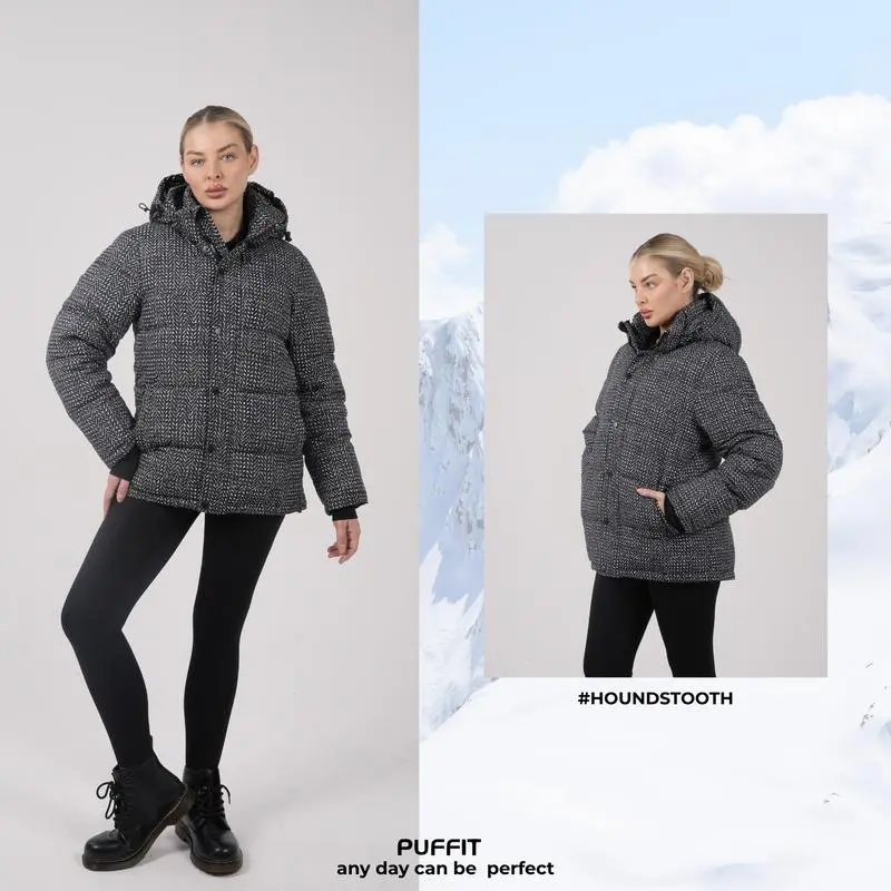 Premium Detachable Hooded Down Jacket