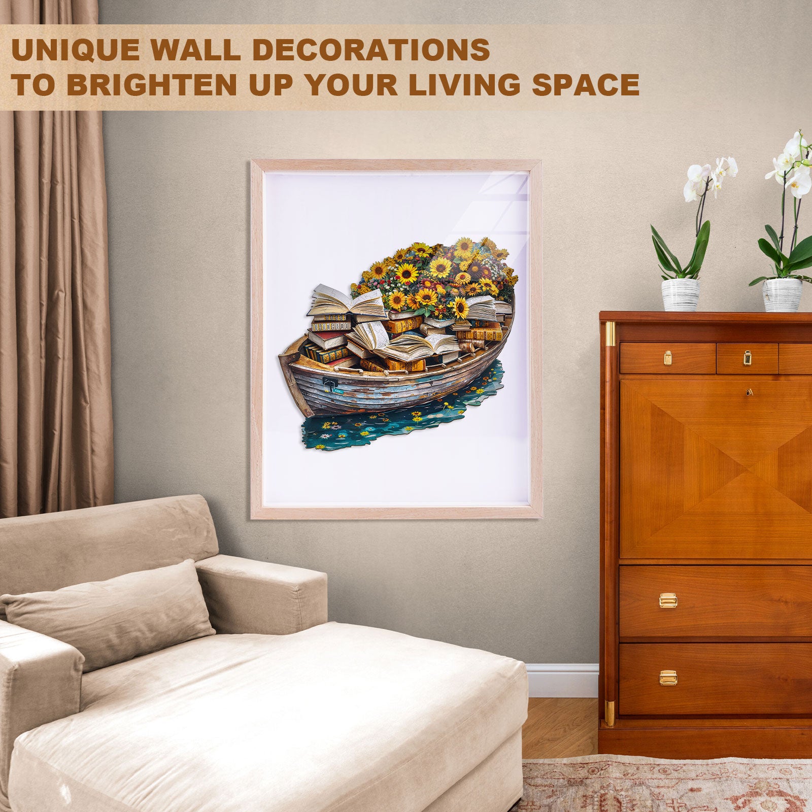 Read quietly Wooden Jigsaw Puzzle