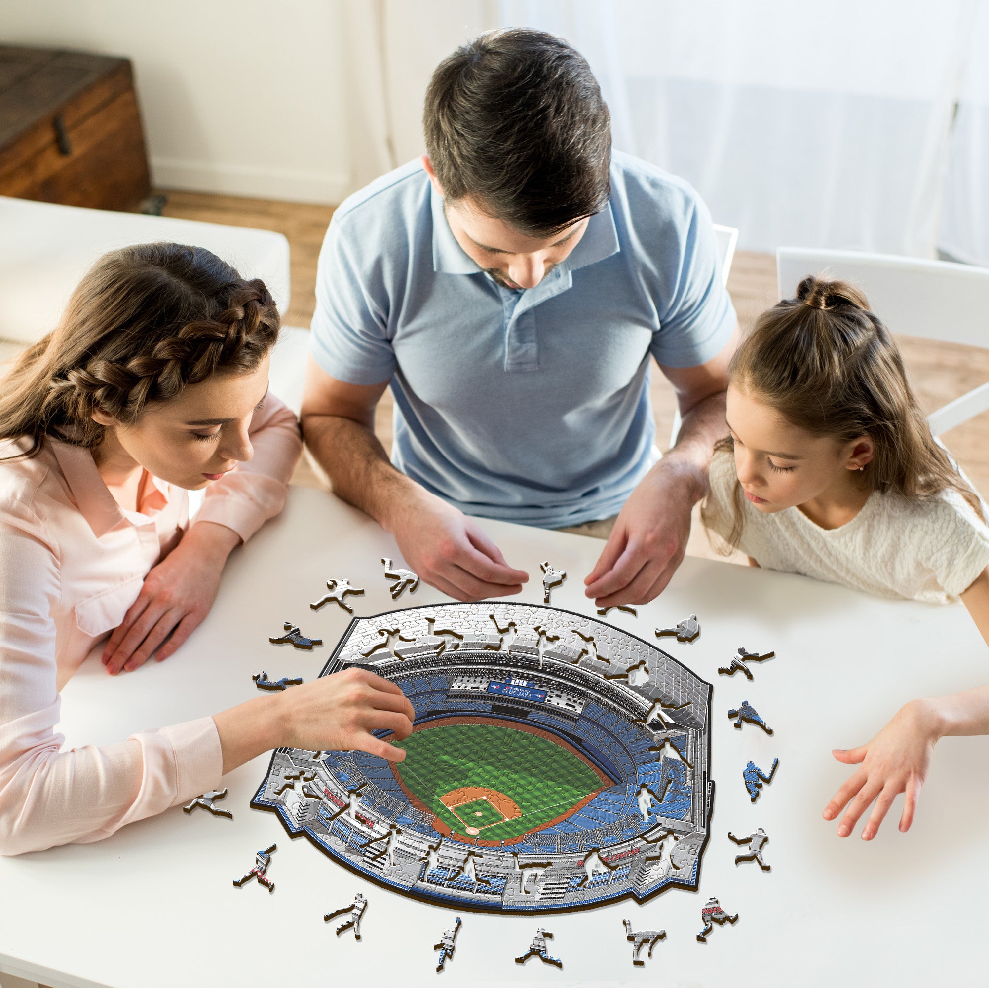 Toronto Blue Jays™ Rogers Centre Stadium - Wooden Puzzle