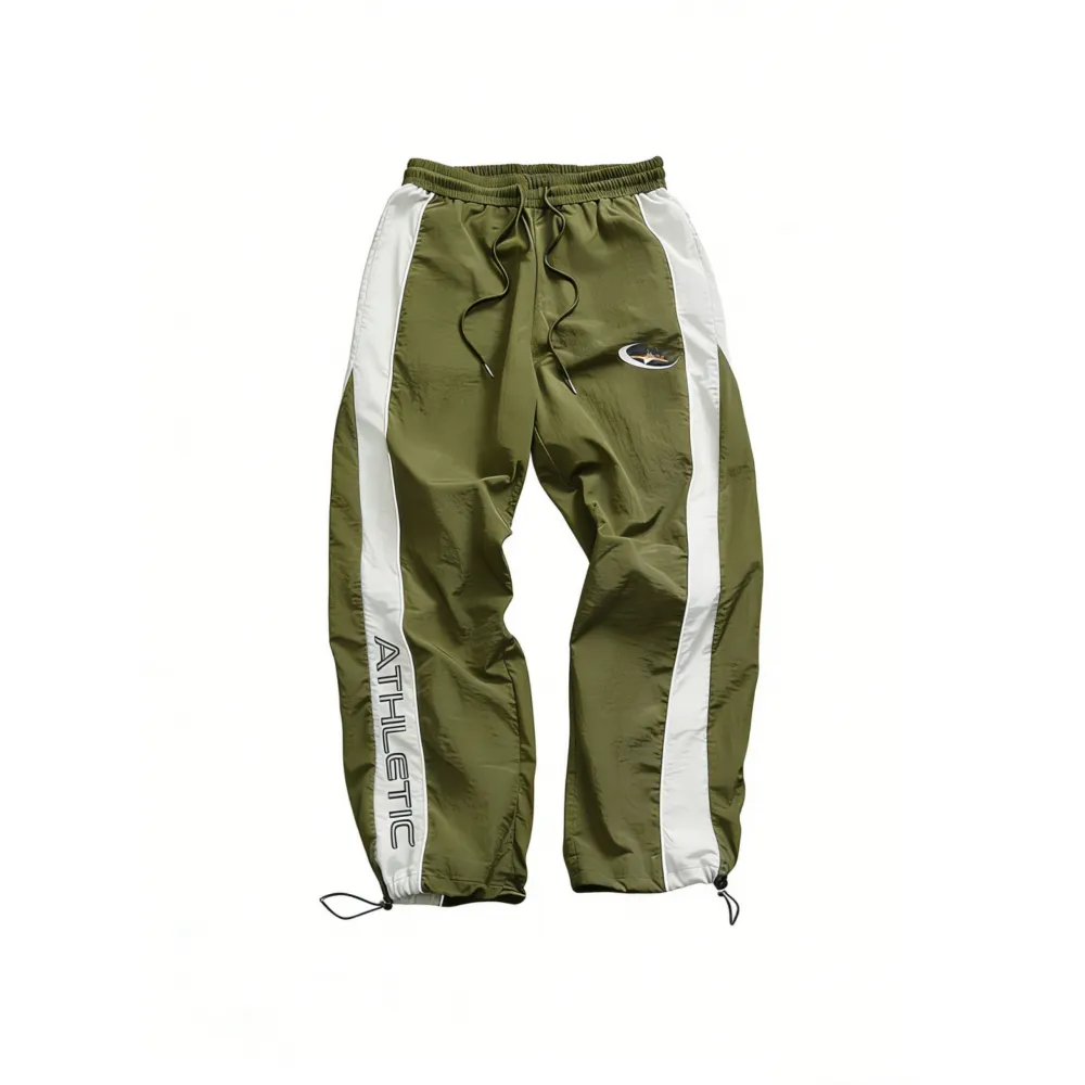 Unisex Casual Printed Elastic Cuff Sport Pants