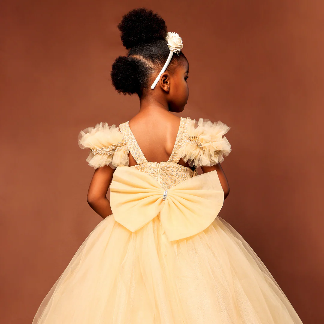Honey Gold Cinderella Dress