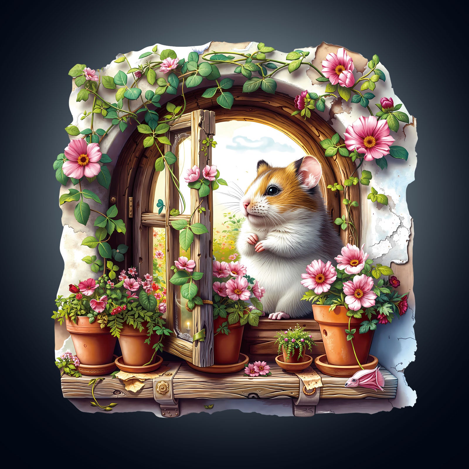 Spring Visitor Wooden Jigsaw Puzzle