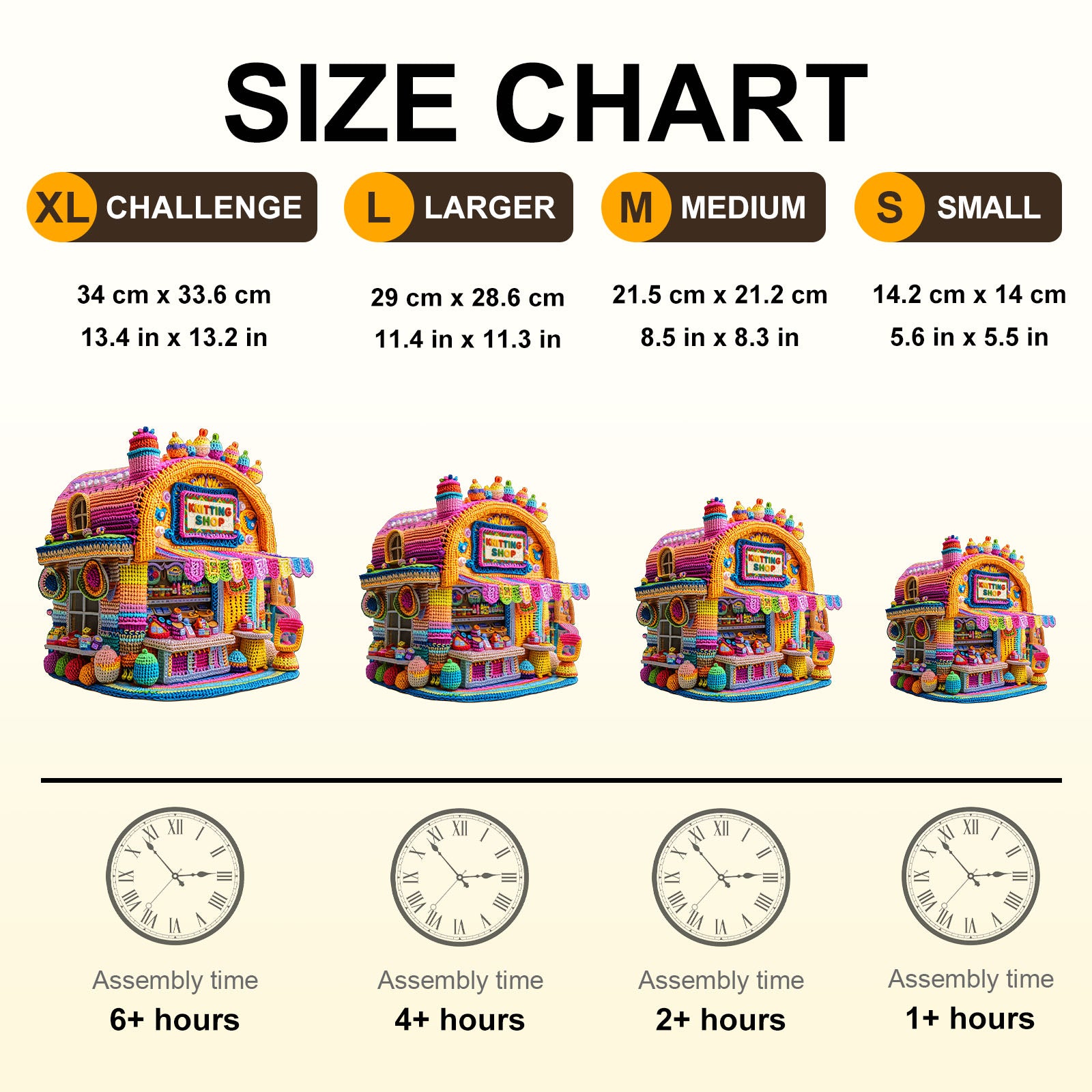 Knitting Shop Wooden Jigsaw Puzzle