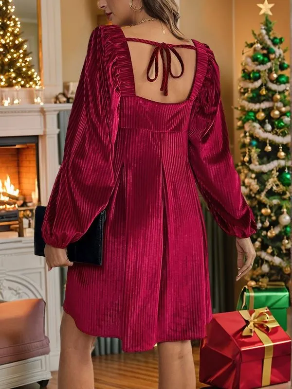 Christmas Dress for Women, Elegant Fitted Design