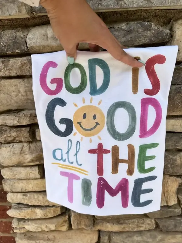 Women's loose-fit printed T-shirt