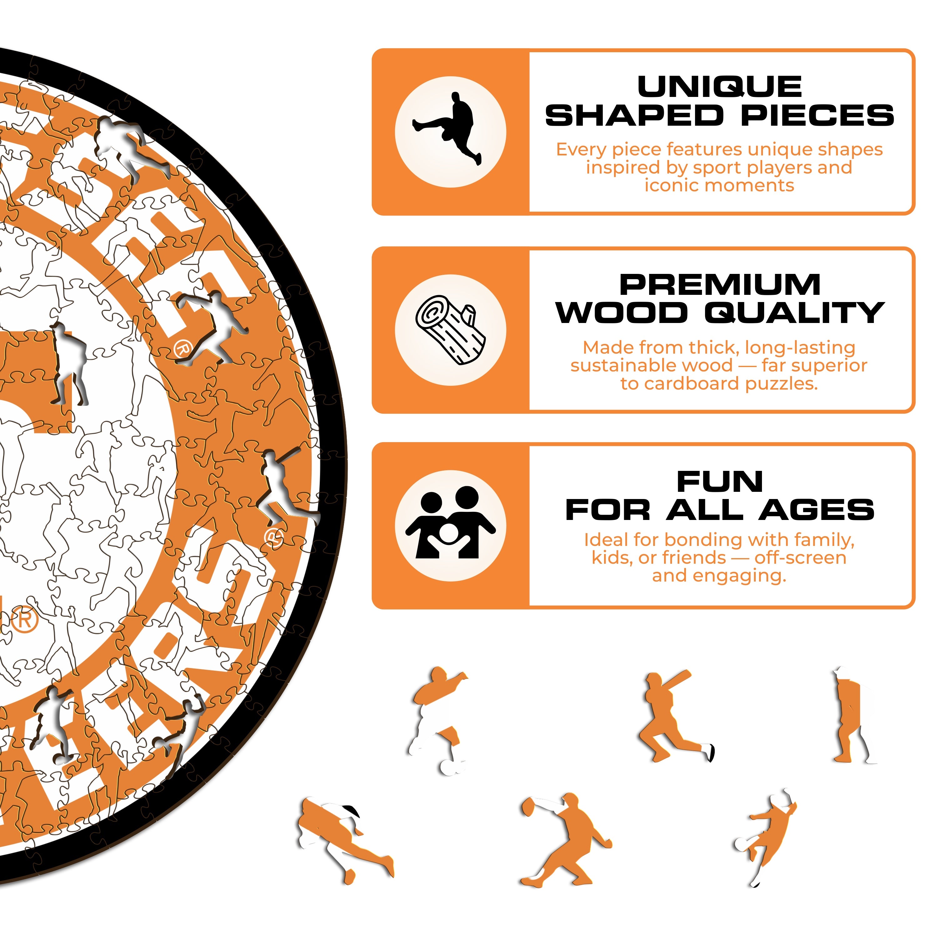 University of Tennessee - Wooden Puzzle