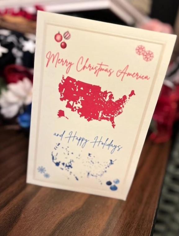 🎄Merry Christmas America Card