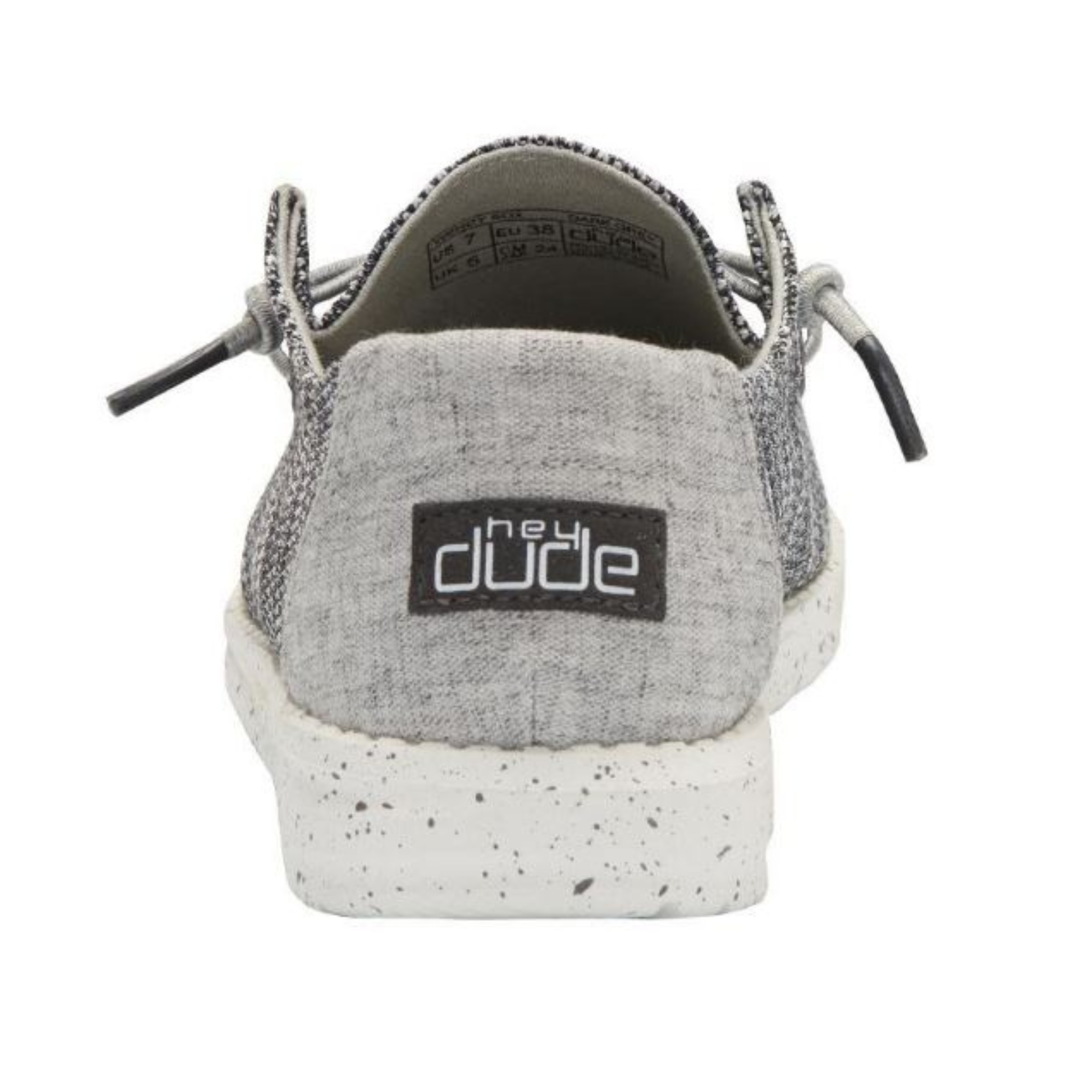 DUDES WOMEN’S DARK GREY WENDY SOX CASUAL SHOE - 121923008