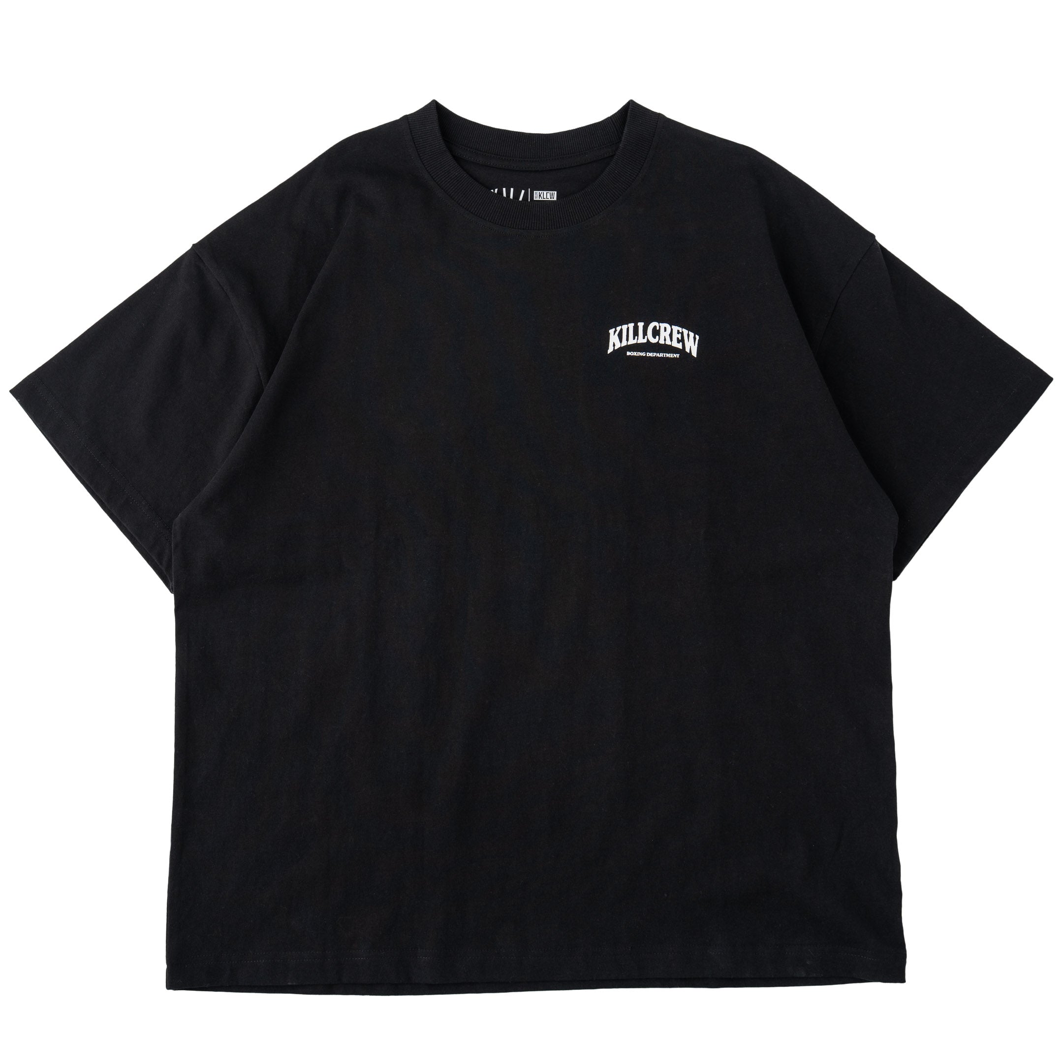 RELAXED FIT BOXING DEPARTMENT T-SHIRT - BLACK / WHITE