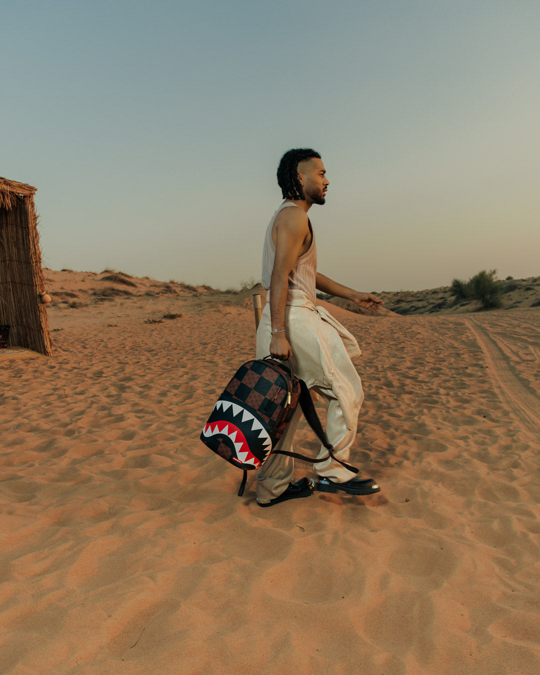 THAT BIG CHECK SHARK BACKPACK