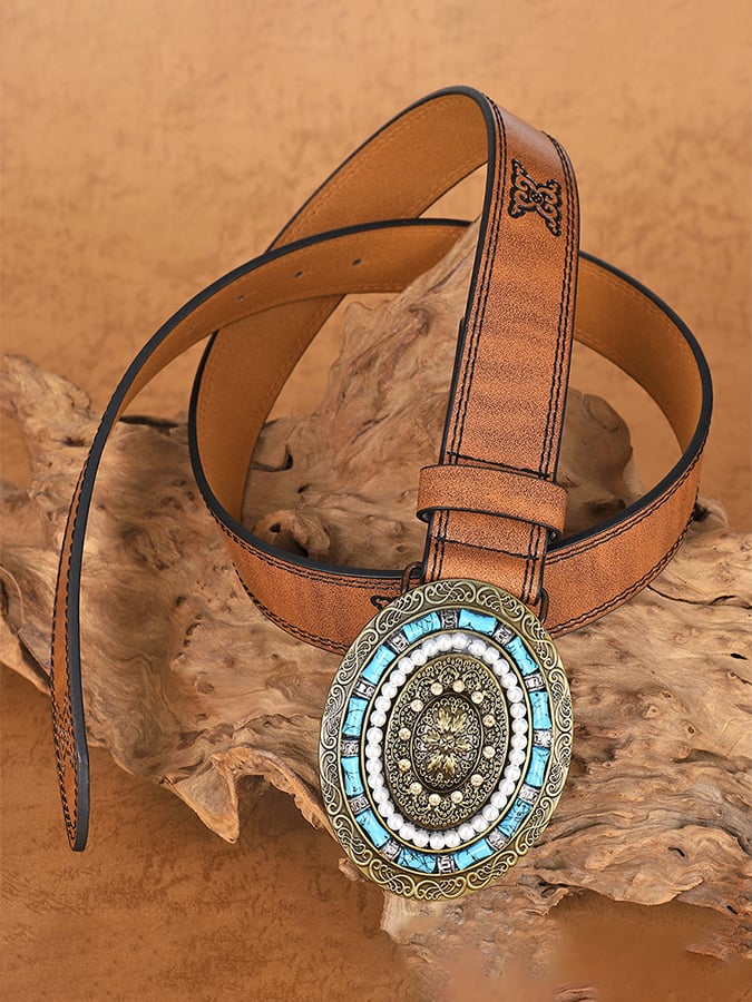 Women's Western American Bohemian Retro Personalized Belt