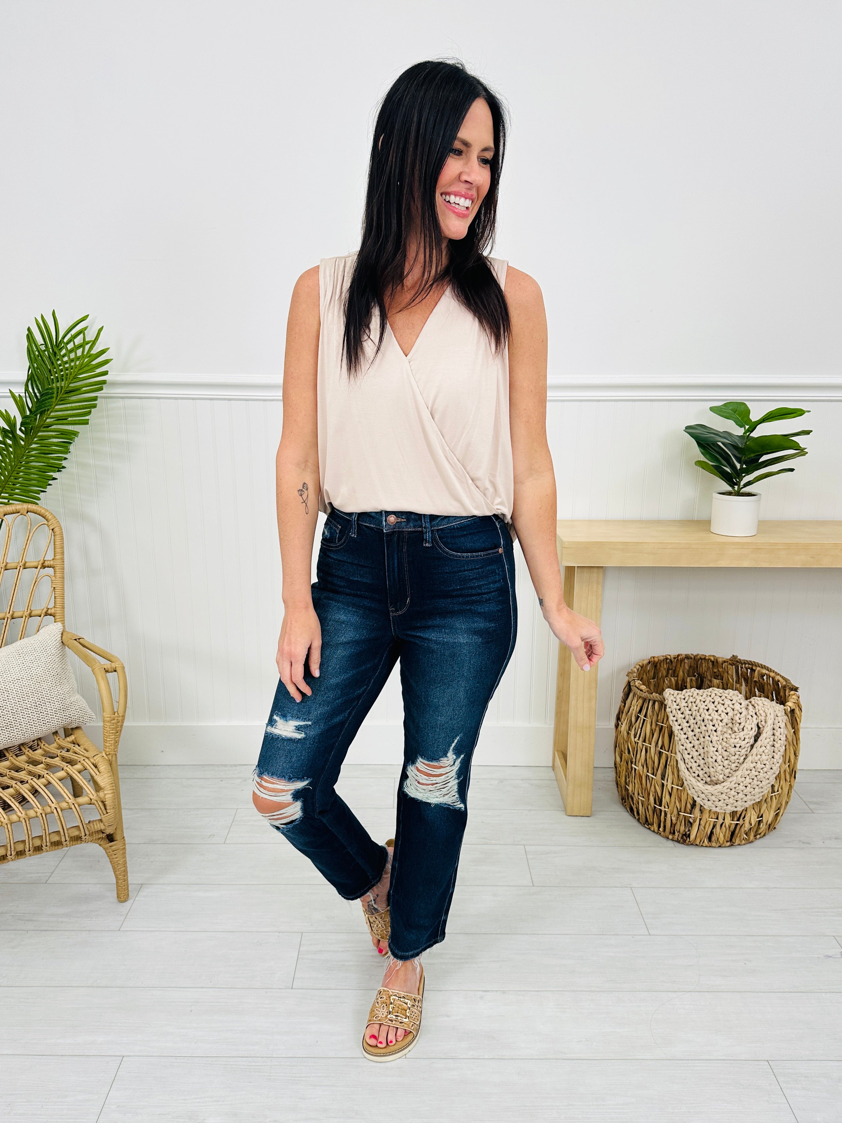 Judy Blue On Top Of The Trend Straight Jeans