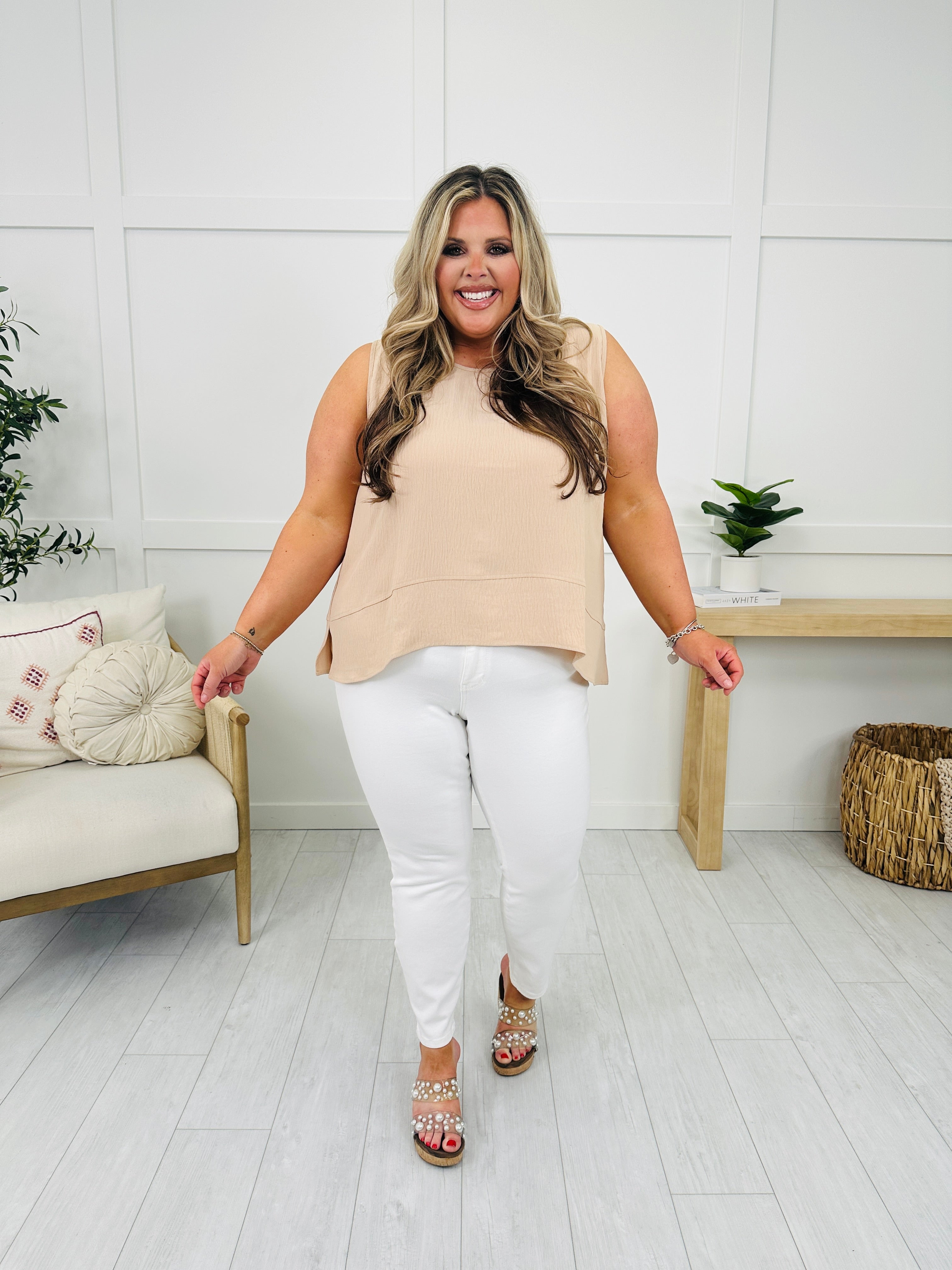 Judy Blue The Perfect Day White Skinny Jeans