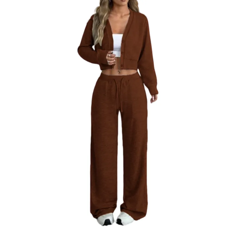 Women's Long Sleeve Jacket & Pants Set