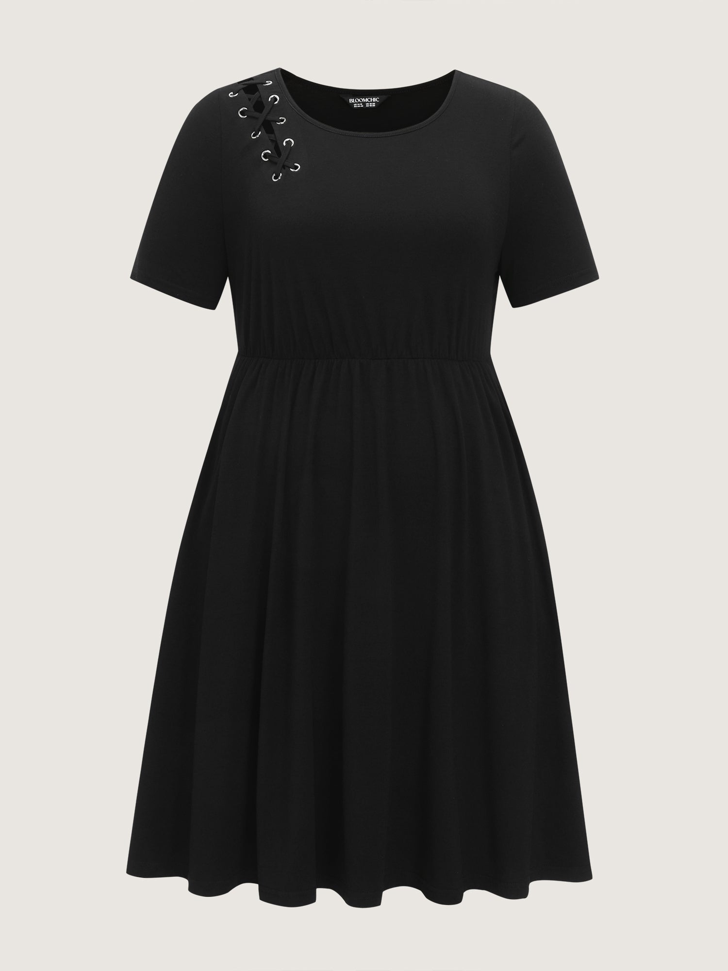 Supersoft Hollow-Out Midi Dress