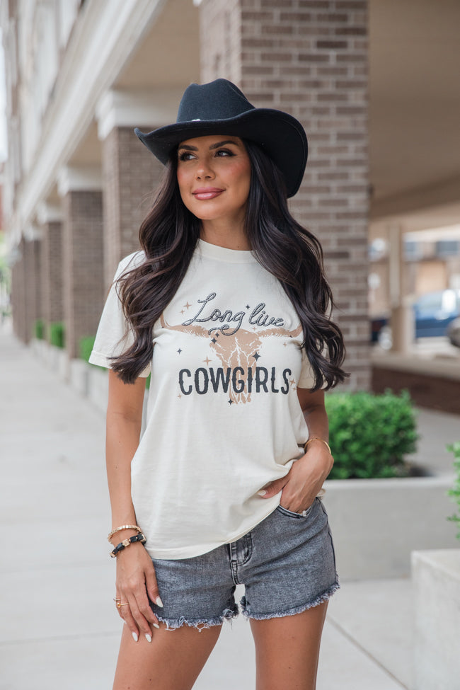 Long Live Cowgirls Ivory Graphic Tee