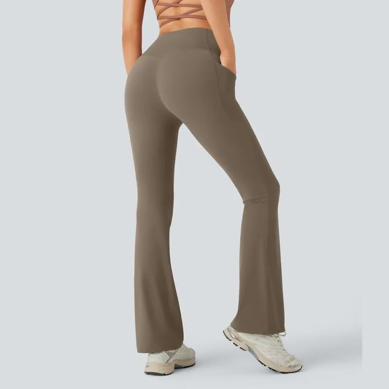 Cinched Butt-Lifting Tummy Control Yoga Leggings