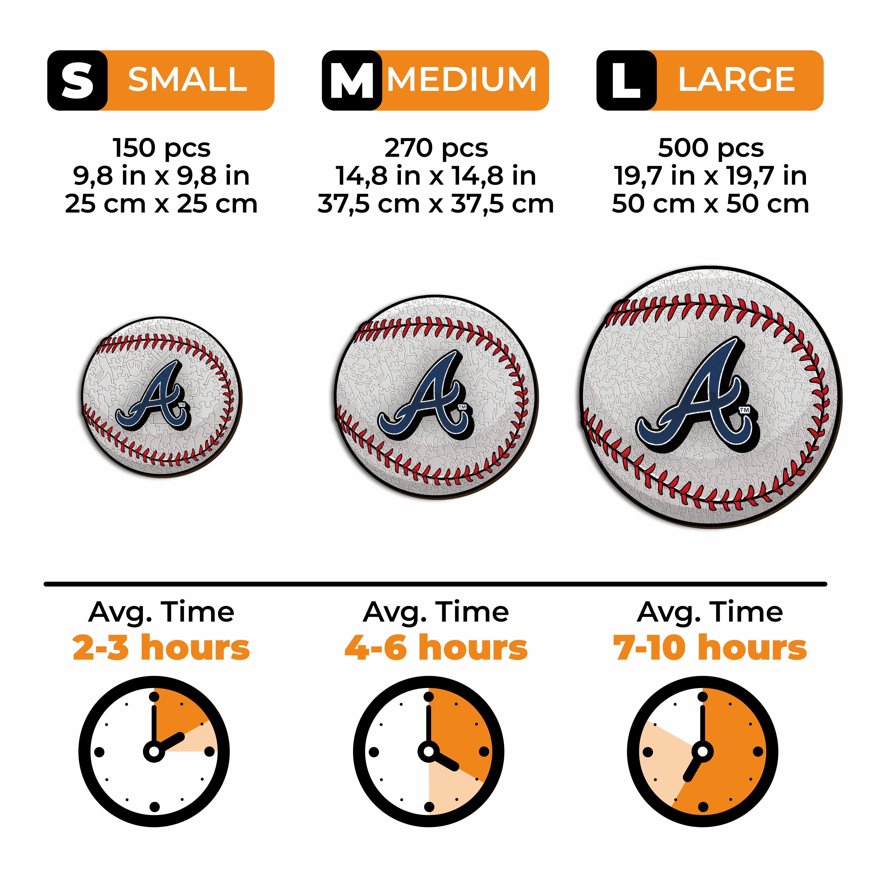 Atlanta Braves™ - Wooden Puzzle