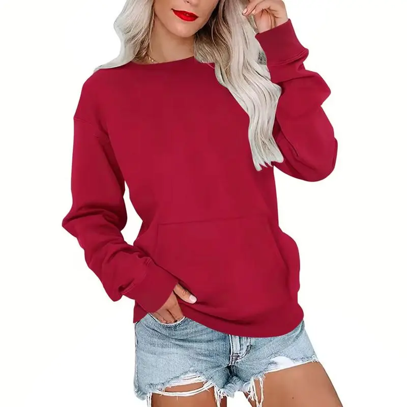 🔥LAST DAY 70% OFF✨Women’s Oversized Crewneck Fleece Sweatshirt