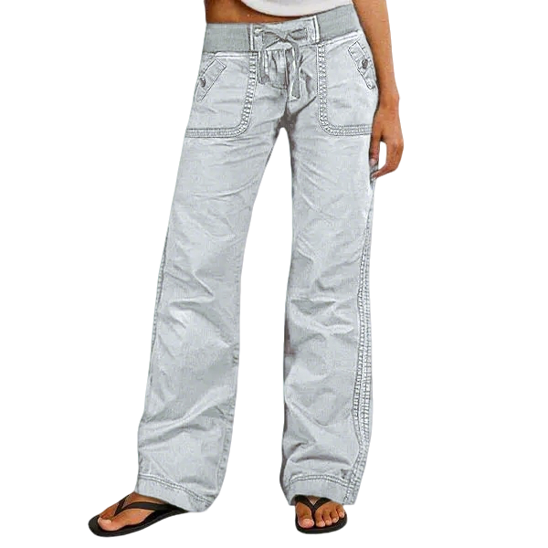 ⚡FINAL SALE⚡- Women's High Stretch Mid Rise Straight Pants