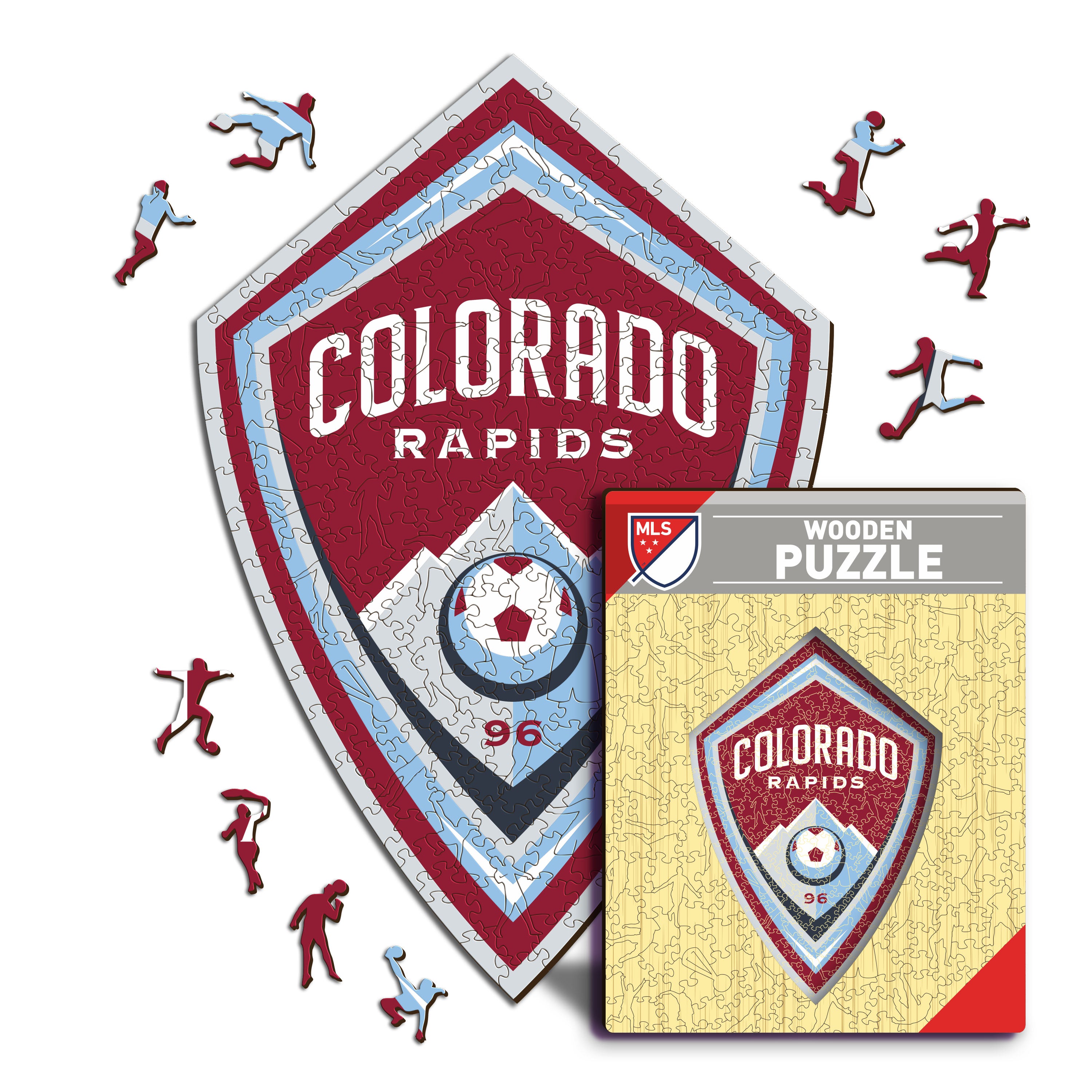 Colorado Rapids® Logo - Wooden Puzzle