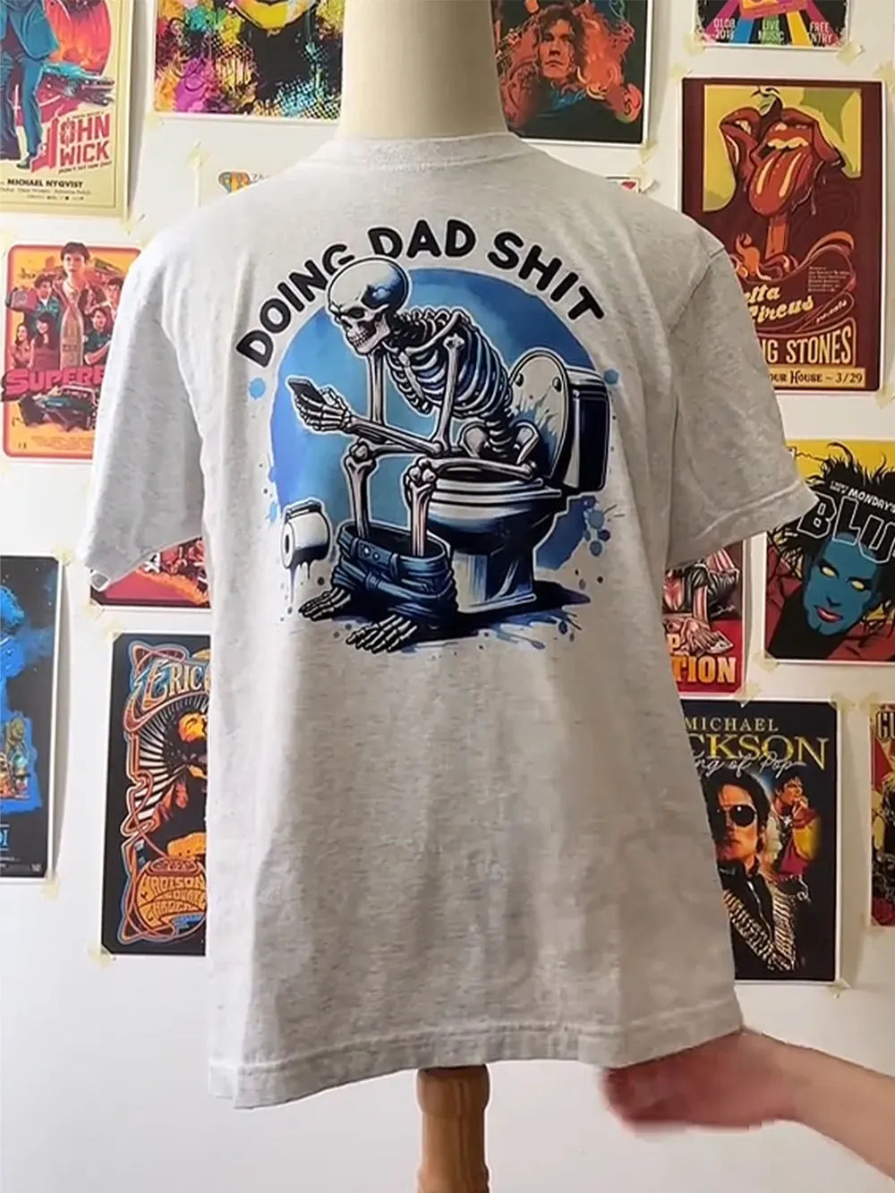 Do Dad Shit Dad Jokes Steel Frame Snowmobile Dad Funny Dad Father'S Day T-Shirt