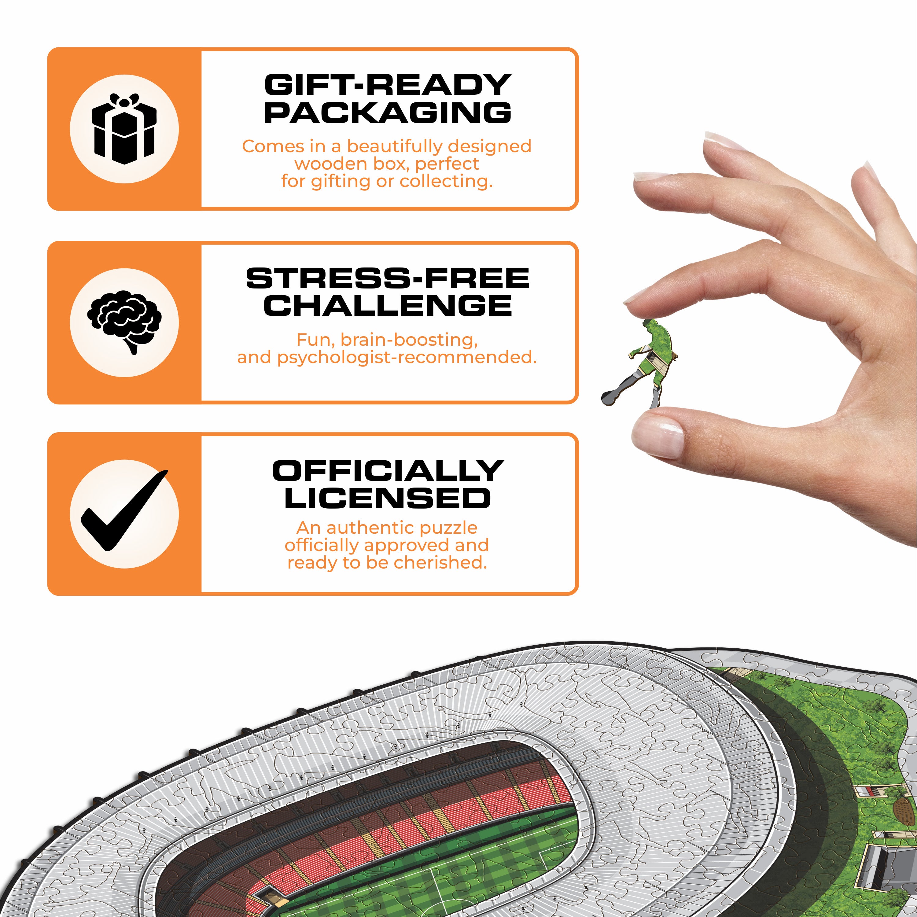 Chivas Guadalajara® Estadio Akron - Wooden Puzzle