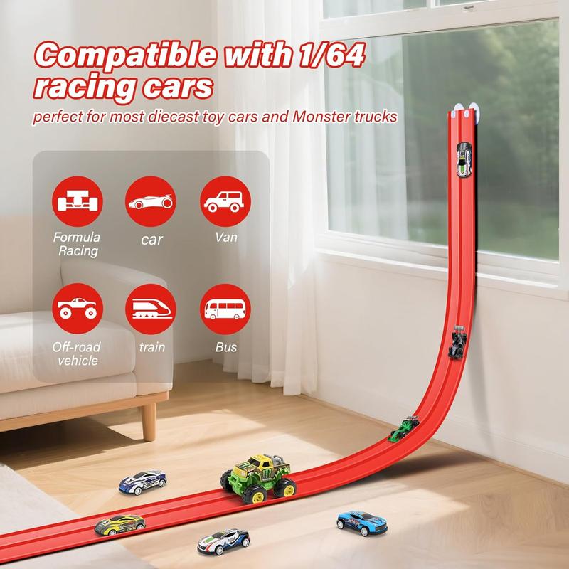 🏆Flash Sale⚡🎄🎁 2025 Christmas Surprise Gift: DIY Flexible Racing Track Toy 🚗✨