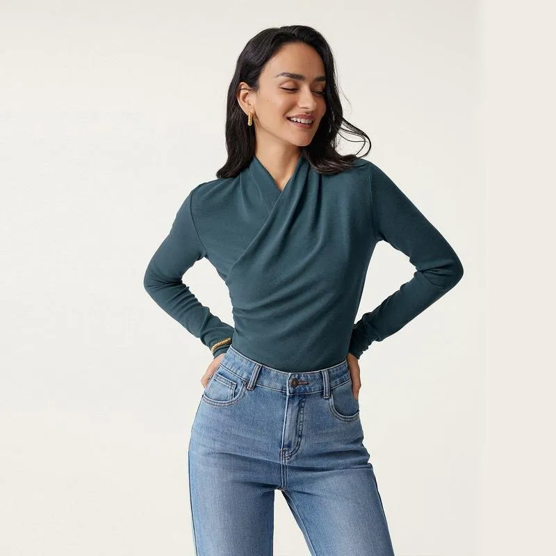Long Sleeve Top Casual Korean Minimalist