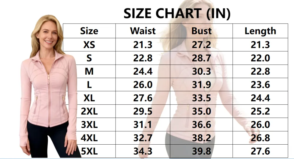 Women's Yoga Suit Gold Zipper Stand Up Collar Slimming Fitness Jacket