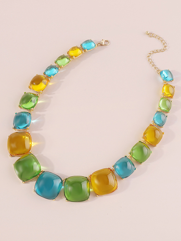 Geometric Necklaces Accessories Dainty Necklace