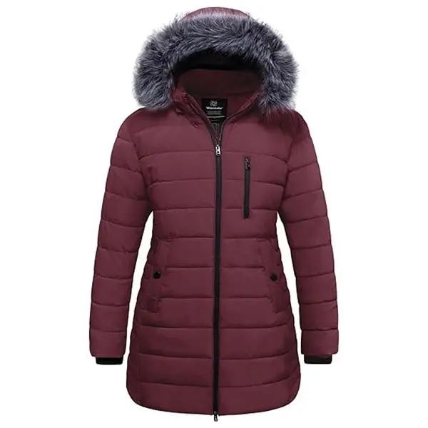 2025 New Women's Plus Size Winter Warm Long Down Jacket