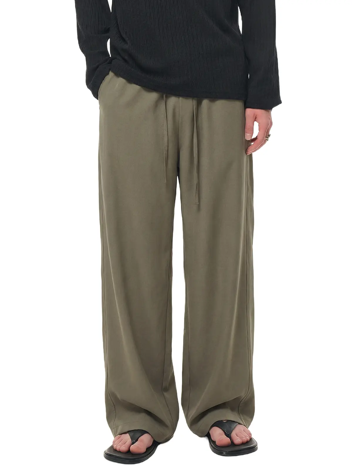 air conditioning pants, Ice Cooling Straight Pants, Unisex Lightweight Breathable Stretch Basic Plain All-Seasons Summer Casual Trousers