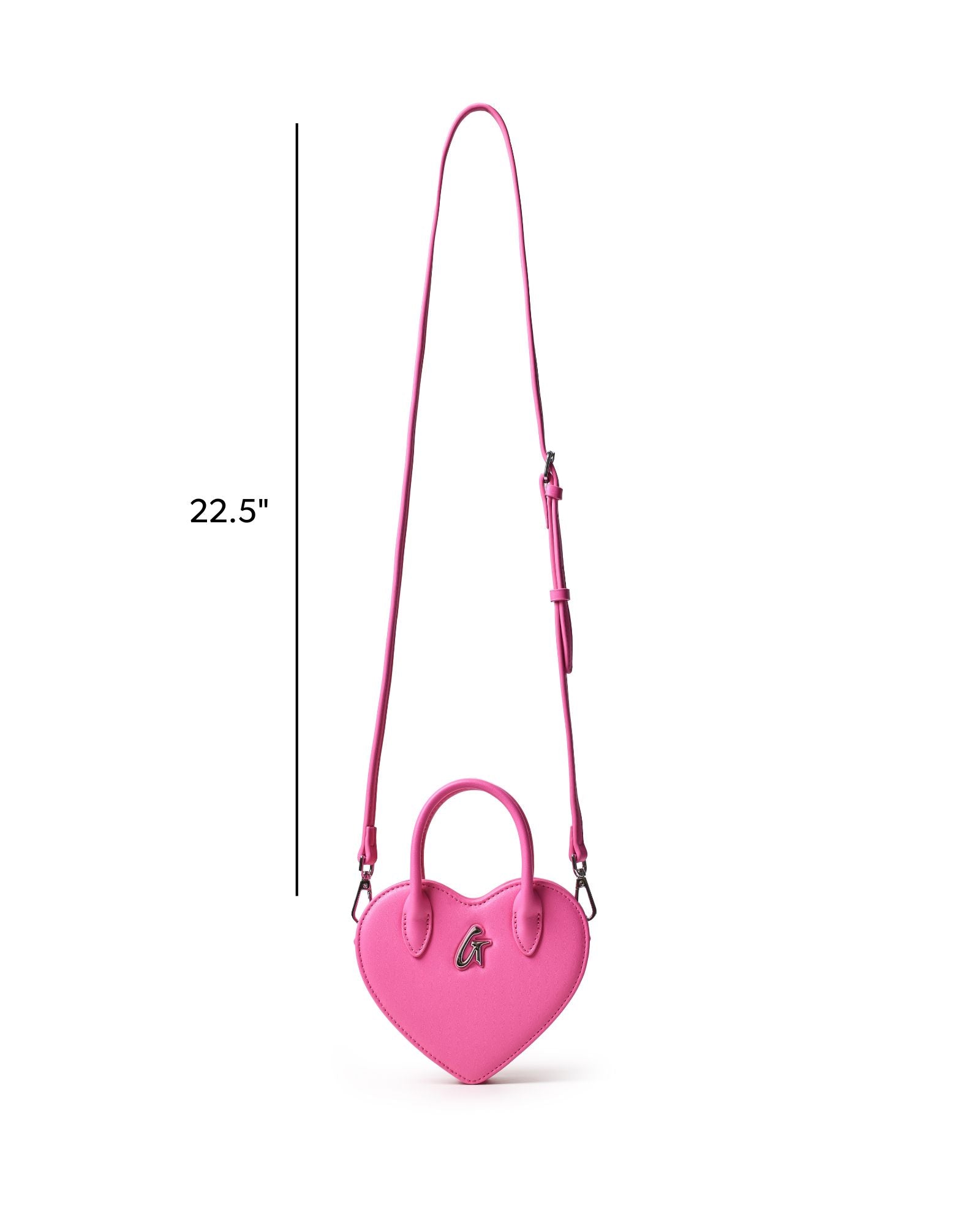 MINI HEART BAG - PINK