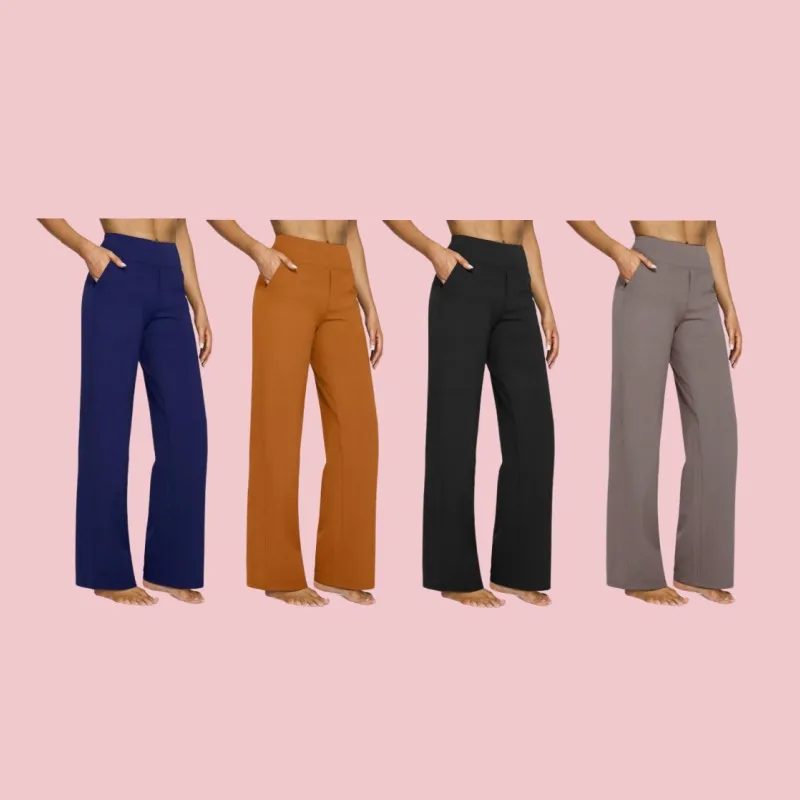 Loose High-Waist Business Casual Pants(Just $3 Each!)