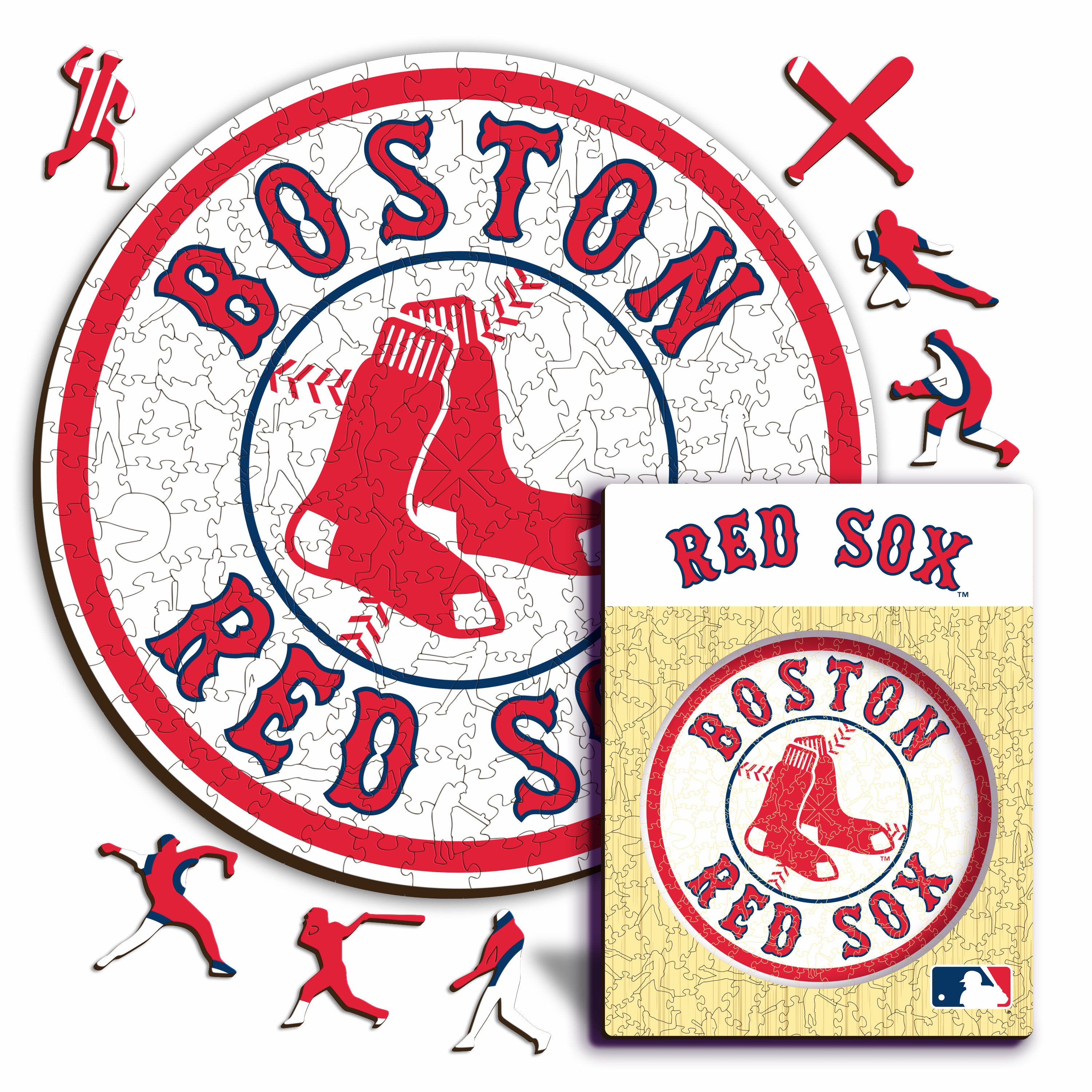 Boston Red Sox™ - Wooden Puzzle