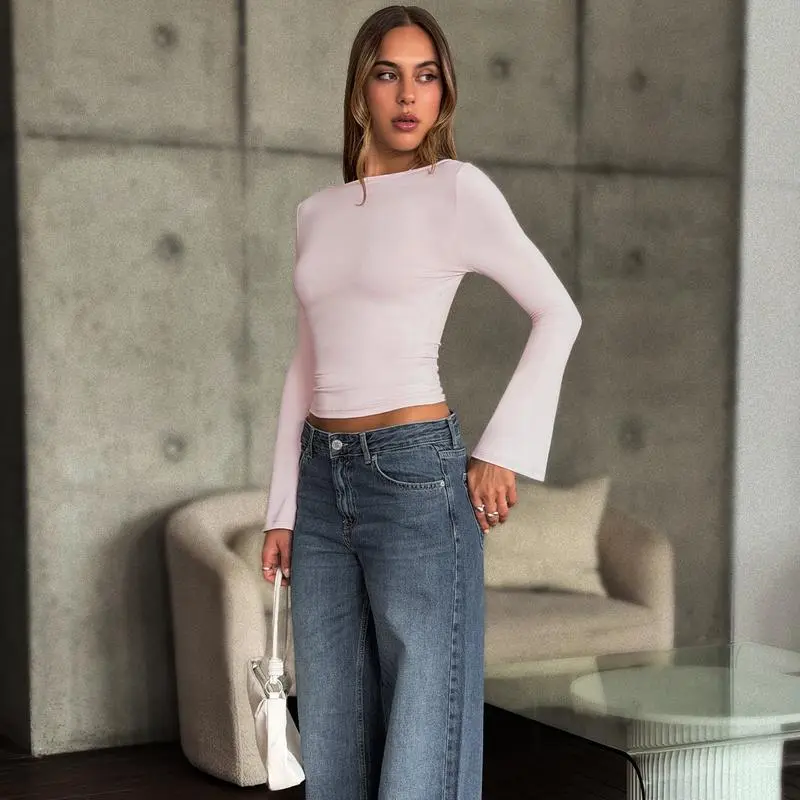 Women's Long Bell Sleeve Shirts