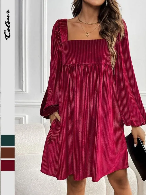 Christmas Dress for Women, Elegant Fitted Design