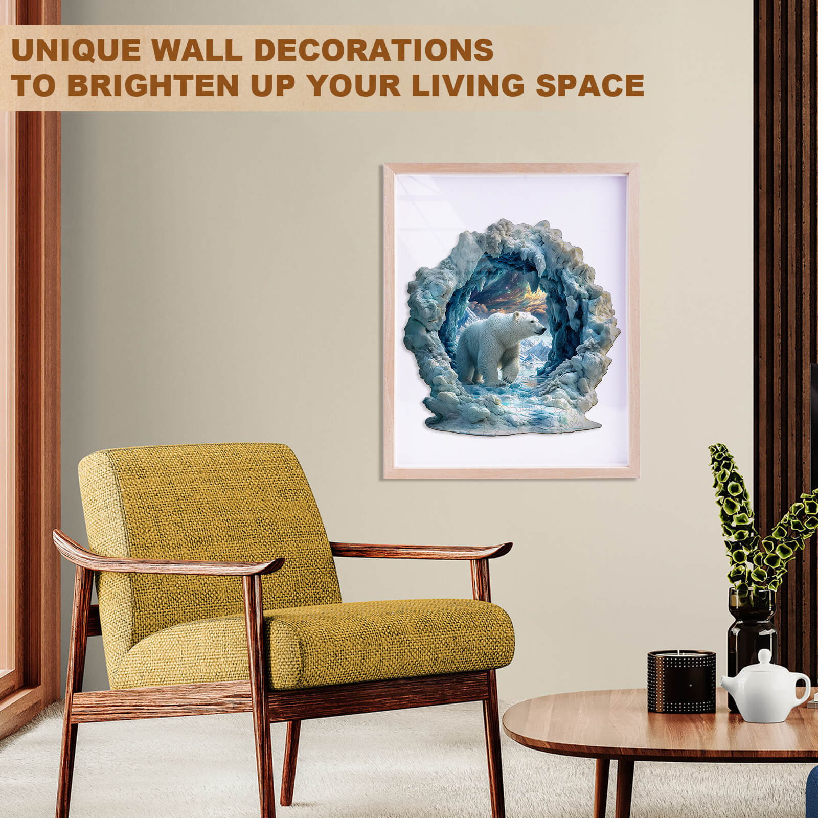 3D Arctic Glory Wooden Jigsaw Puzzle