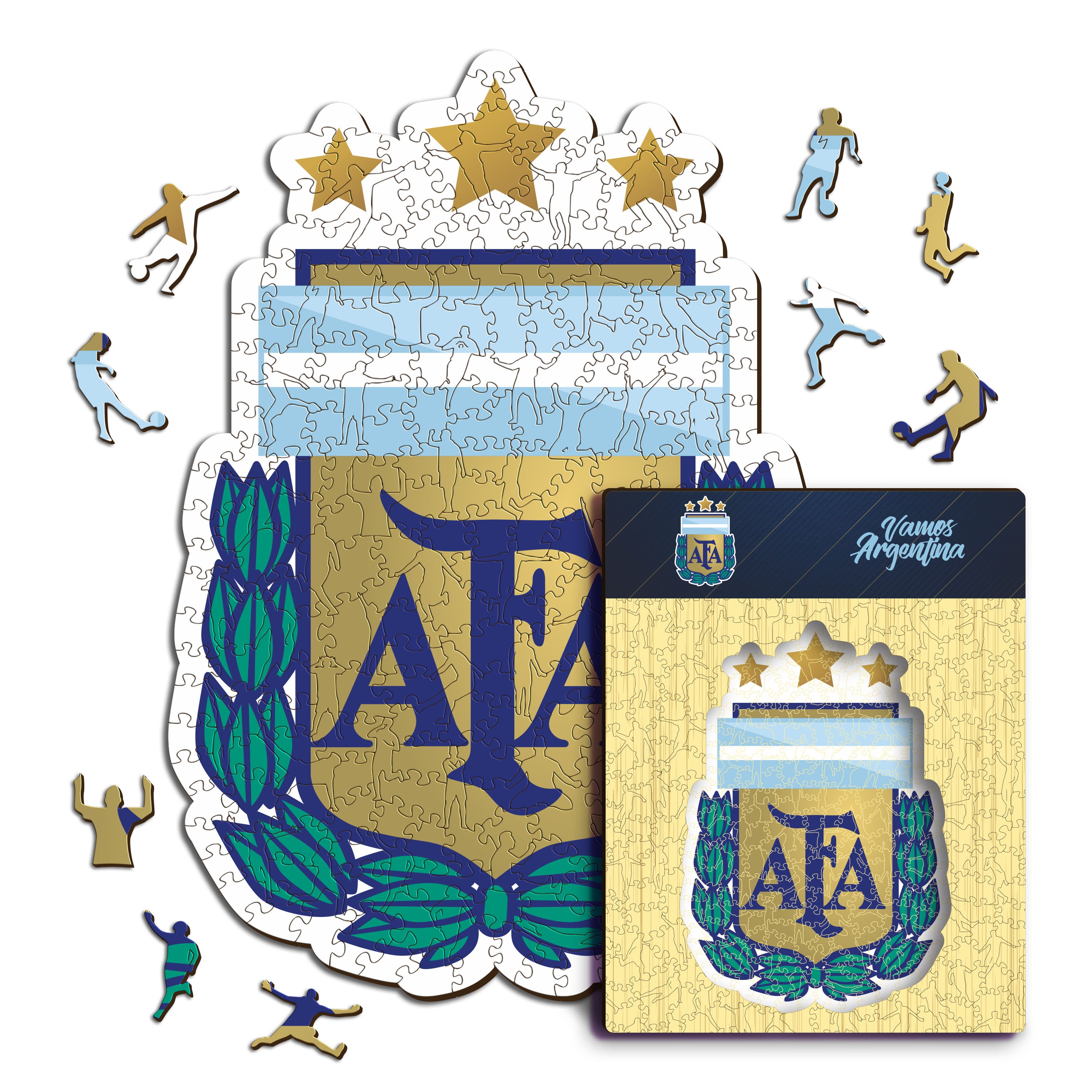 Argentina® Logo - Wooden Puzzle