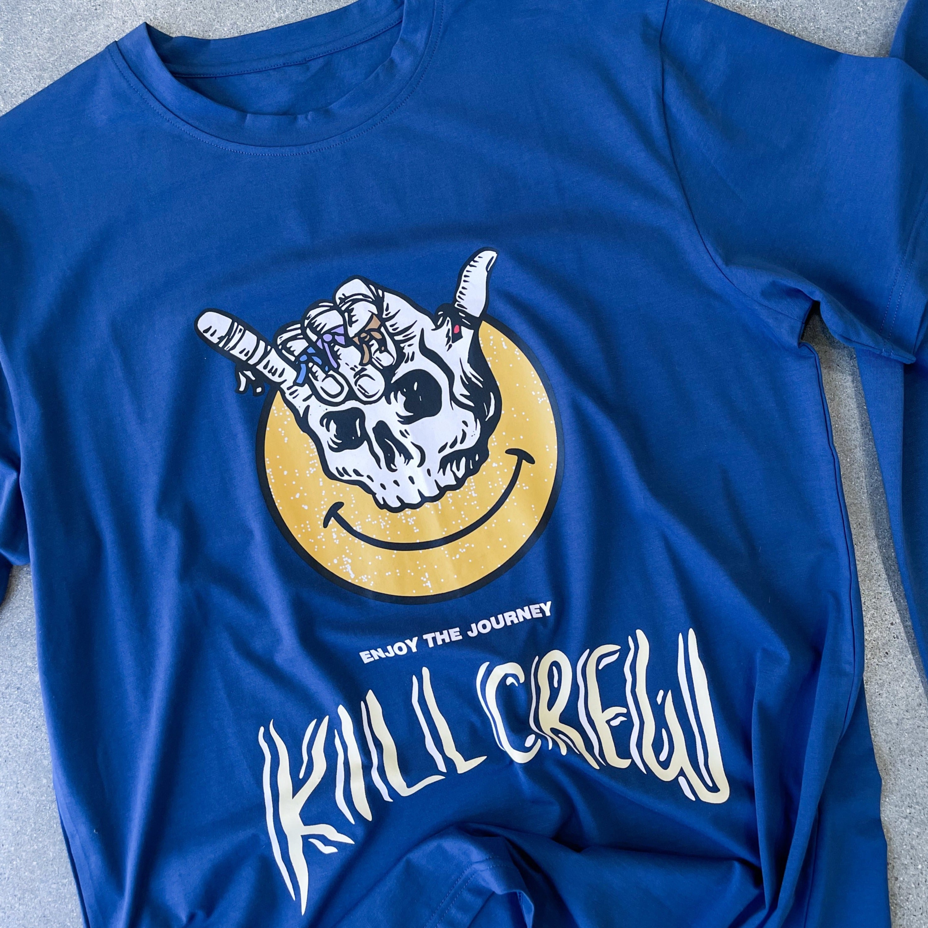 ENJOY THE JOURNEY T-SHIRT - NAVY