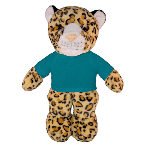 Soft Plush Leopard with Tee 8inch